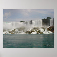 Amerikanische Fälle an Niagara-Druck Posterdrucke