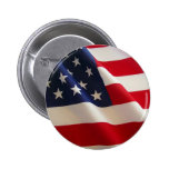 Amerikanische Flagge. Alter Ruhm! Button