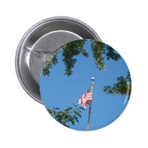 Amerikanische Flagge Anstecknadelbutton