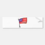 Amerikanische Flagge Autosticker