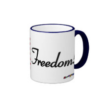 Amerikanische Flagge - Freiheit! Kaffee Tasse