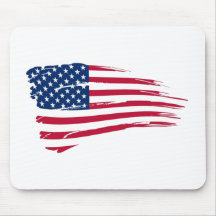 Amerikanische Flagge Mousepads