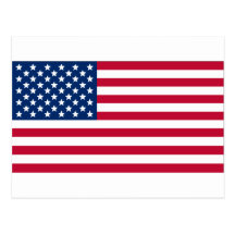 Amerikanische Flagge Postkarten
