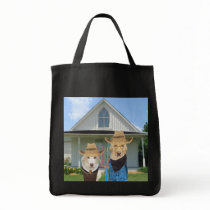 Amerikanische gotische Labrador-Tasche taschen