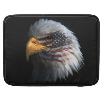 Amerikanische kahler Adler-Rickshaw-Klappen-Hülse Sleeves Für MacBook Pro