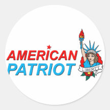 Amerikanische Patriot-Freiheits-Tätowierung Sticker