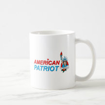 Amerikanische Patriot-Freiheits-Tätowierung Kaffeetasse