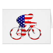 Amerikanische USA, die Radfahrer-Fahrrad-Gang radf Karte