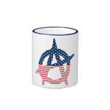 Amerikanischer Anarchie-Becher Kaffee Haferl