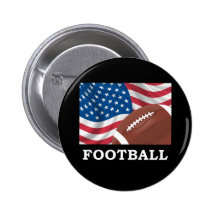 Amerikanischer Fußball Anstecknadelbuttons
