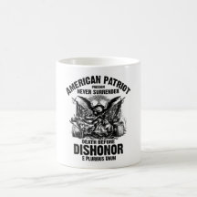 Amerikanischer Patriot 3 Kaffeehaferl