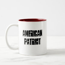 AMERIKANISCHER PATRIOT KAFFEEHAFERL
