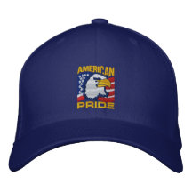 Amerikanischer Stolz FERB Bestickte Kappen