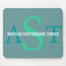 Amerikanisches Staffordshire Terrier Mauspad