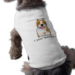 Amerikanisches Staffordshire-Terrier personalisier Hundeshirt