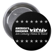 Amerikas Hühner sind das kommende Zuhause Roost Buttons