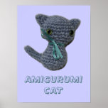 Amigurumi Kätzchendrucke Plakatdruck