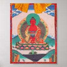 Amitabha Buddha Posterdruck