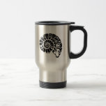 Ammonit-Fossil-Becher Kaffeetasse