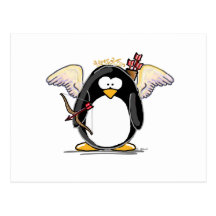 Amor-Pinguin Postkarten
