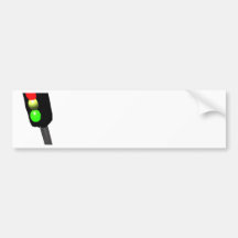 Ampel-Modell der Kunst-3d Auto Sticker