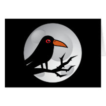 Amsel Goth Rabe/Krähe Grußkarten