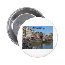 Amsterdam - Stadt [kan.k]. Button