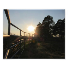 An der Scheune Fotodrucke