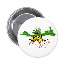 Ananasvogel Anstecknadelbutton