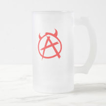 Anarchie, die eisigen Becher braut Tee Tasse