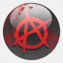 Anarchie-Flagge Sticker
