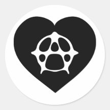 Anarchie! Runde Sticker