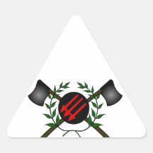 Anarchisten-Skinhead-kommunistisches Haut-Kopf-Rot Sticker