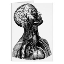 Anatomie-Fehlschlag Grußkarte