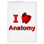 Anatomie I <3 Grußkarte