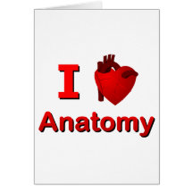 Anatomie I <3 Grußkarte
