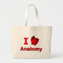 Anatomie I <3 Leinentasche