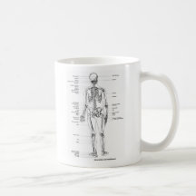 ANATOMIE-SKELETON T-SHIRTS UND GESCHENKE TEEHAFERL