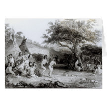 Anbetung des Sun, graviert von R. Ehnshelwood Karte