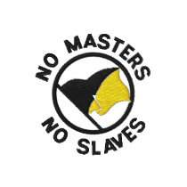 AnCap Flaggen-Hemd bestickte hemden
