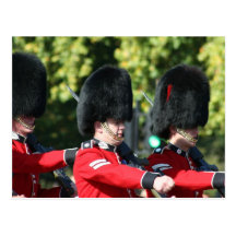 Ändern des Schutz-Buckingham Palace Postkarte