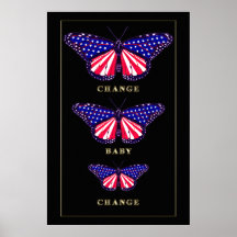 Ändern Sie Baby-Änderung Plakate