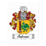 Andreozzi Familienwappen Postkarten
