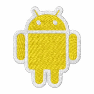 Android gesticktes langes Hülsen-Polo