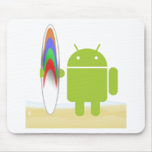 Androider Surfer Mauspad