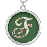 Anfangsf-Monogramm-Halskette