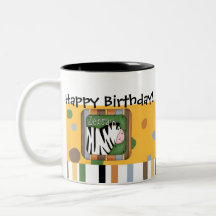 Angefüllte Tierewilder Zebra-Spaß-Kindergeburtstag Kaffeetasse