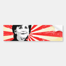 Angela Merkel Autosticker
