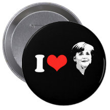 Angela Merkel Button