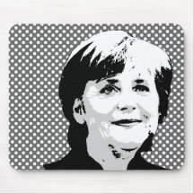 Angela Merkel Mauspads